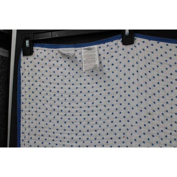 Aden + Anais Multi Layer Dream Blanket Quilt Stroller Black Blue Cat Star Bear - Picture 7 of 12